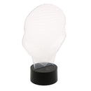 LED 3D Illuminated Outer Space Creature Illusion Light Desk Micro USB Lamp Night 7 Color Change