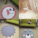 Kids Baby Toddler Mat, Crawling Creeping Mat, Decor Floor Mat, Hand Knitting Pad