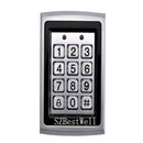 New Complete RFID Door Gate Access Control Keypad NO Touch Exit Button Power Supply Keyfods Magnet Door Lock Kits Set