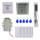 DIY Complete Rfid Card Door Access Control Kit With Electric Lock Home