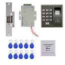 RFID Card Fingerprint Door Access Control System with 10 Key Cards