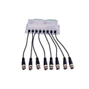 8CH HDCVI/AHD/HDTVI/CVBS Passive Video Balun Adapter Transceiver BNC To UTP