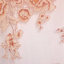 Peony Flower Printed Fashionable Design Curtain Home Office Bedroom Living Room Hall Hotel Restaurant Decor Coffee 200x250cm
