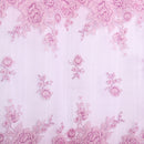 Peony Flower Printed Fashionable Design Curtain Home Office Bedroom Living Room Hall Hotel Restaurant Decor Purple 150x250cm