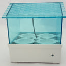 Mini Digital Clear Egg Incubator 4 Eggs Hatcher with LCD Display Automatic Temperature Control-EU Plug
