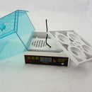 Mini Digital Clear Egg Incubator 4 Eggs Hatcher with LCD Display Automatic Temperature Control-EU Plug