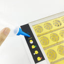 24 Digital Egg Incubator Hatcher Automatic Egg Turning Temperature Humidity Control with Humidifying Bottle-EU Plug