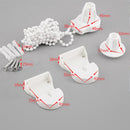 25mm Curtain Shade Roller Clutch Bracket 950mm Long Bead Chain Fitting Kit