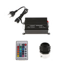 LED Light Source Illuminator Car Ceiling Fiber Optic Light with RGB Controller EU Plug 16W