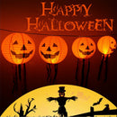 15.75 inches Halloween Pumpkin Paper Lantern Hanging Decor DIY Party Decor