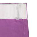 Home Patio Balcony Bedroom Decor Pleat Blackout Curtain Window Blinds Shade Drape With Hooks 100x250cm-Purple