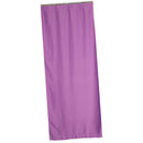 Home Patio Balcony Bedroom Decor Pleat Blackout Curtain Window Blinds Shade Drape With Hooks 100x250cm-Purple