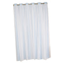 Home Bedroom Window Door Decor 2-in-1 Sheer Curtain Window Blinds Drape With Grommets Top 200x250cm-Blue