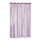 Home Bedroom Window Door Decor 2-in-1 Sheer Curtain Window Blinds Drape With Grommets Top 200x250cm-Purple
