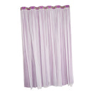 Home Bedroom Window Door Decor 2-in-1 Sheer Curtain Window Blinds Drape With Grommets Top 200x250cm-Purple