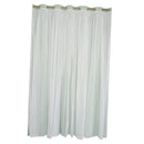 Home Bedroom Window Door Decor 2-in-1 Sheer Curtain Window Blinds Drape With Grommets Top 200x250cm-Green