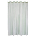 Home Bedroom Window Door Decor 2-in-1 Sheer Curtain Window Blinds Drape With Grommets Top 200x250cm-Green