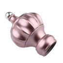 2Pcs Plastic 28mm Inner Dia. Window Drapery Curtain Rod End Drapery Pole Rail Decorative Head