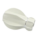 2Pcs Zinc Alloy 28mm Inner Dia. Window Drapery Curtain Rod End Drapery Pole Rail Decorative Head