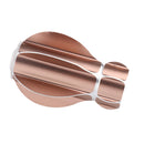 2Pcs Zinc Alloy 28mm Inner Dia. Window Drapery Curtain Rod End Drapery Pole Rail Decorative Head