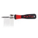Heavy Duty Pet Dog Cat Grooming Brush Overcoat Knots Dematting Rake Comb