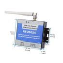 GSM Gate Opener Remote Relay Switch Garage Door Pump Light Fan Motor On/Off Wireless Controller, RTU 5024