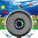 EU Plug LED Air Bubble Light Fish Tank Aquarium Landscape Light Color Changing