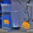 EU Plug LED Air Bubble Light Fish Tank Aquarium Landscape Light Color Changing
