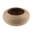 Japanese Style Handmade Straw Woven Seat Cushion Tatami Dia. 40cm (15.75")