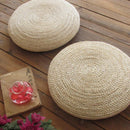 Japanese Style Handmade Straw Woven Seat Cushion Tatami Dia. 40cm (15.75")