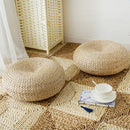 Japanese Style Handmade Straw Woven Seat Cushion Tatami Dia. 40cm (15.75")