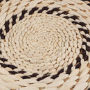 Handcrafted Eco-friendly Straw Woven Dia. 48cm Seat Pouf Yoga Meditation Mat
