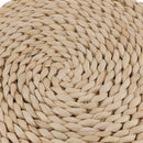 Japanese Style Handmade Straw Woven Seat Cushion Tatami Dia. 30cm (11.81")