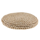 Japanese Style Handmade Straw Woven Seat Cushion Tatami Dia. 30cm (11.81")