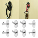 2x Stainless Steel Adhesive Wall Hanger Bathroom Kitchen Bedroom Hanger