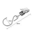 50 Piece S Shape Hook Iron Kitchen Bathroom Clothes Hanging S-Hook Hangers Clip