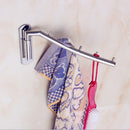 5-hook Stainless Steel Wall Mount Hook Hanger Rack for Clothes Coat Towel