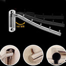 5-hook Stainless Steel Wall Mount Hook Hanger Rack for Clothes Coat Towel