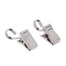 10-Pcs Heavy Duty Curtain Clips with Hook/Spring Clamps/Roman Clips Carrier, Rustproof