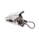 10Pcs Shower Curtain Clips with Hook Gliding Hanger Hook Clips Peg Pins 30mm, Heavy Duty