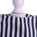 Cotton Breathable Strip Pattern Dog Puppy Cat Dog Bowknot Skirt Costume Clothing Accessory XL