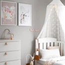 Kids Children Room Decor Supplies Reading Playing Dome Princess Bed Canopy Mosquito Net Tent Curtains White Lace