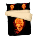 Ghost Bed Sheet Set Duvet Set Quilt Cover Pillowcases 200x230cm 3 Pieces