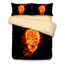 Ghost Bed Sheet Set Duvet Set Quilt Cover Pillowcases 200x230cm 3 Pieces