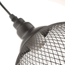 Counrtyside Black Metal Retro Iron Ceiling Pendant Light Chandeliers Fitting Lampshade Loft