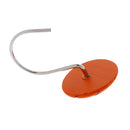 12pcs Metal Basketball Design Shower Curtain Hooks Rustproof Curtain Hooks