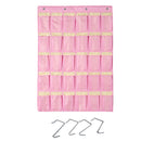 30-Pocket Hanging Organizer Bag, Wall Jewelry Container Box, Divider Case, Space Save