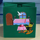 Home Organizer Foldable Storage Basket Makeup Storage Box Sock Clothes Bin
