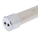 Stainless Steel Extendable Adjustable Curtain Pole / Rod Telescopic Tension Rod for Shower Bath Curtains Wardrobe Closet 57cm-107cm