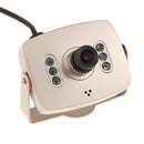 IR Wired Mini Monitor Camera Home Security Night Vision Infrared Video Recorder
